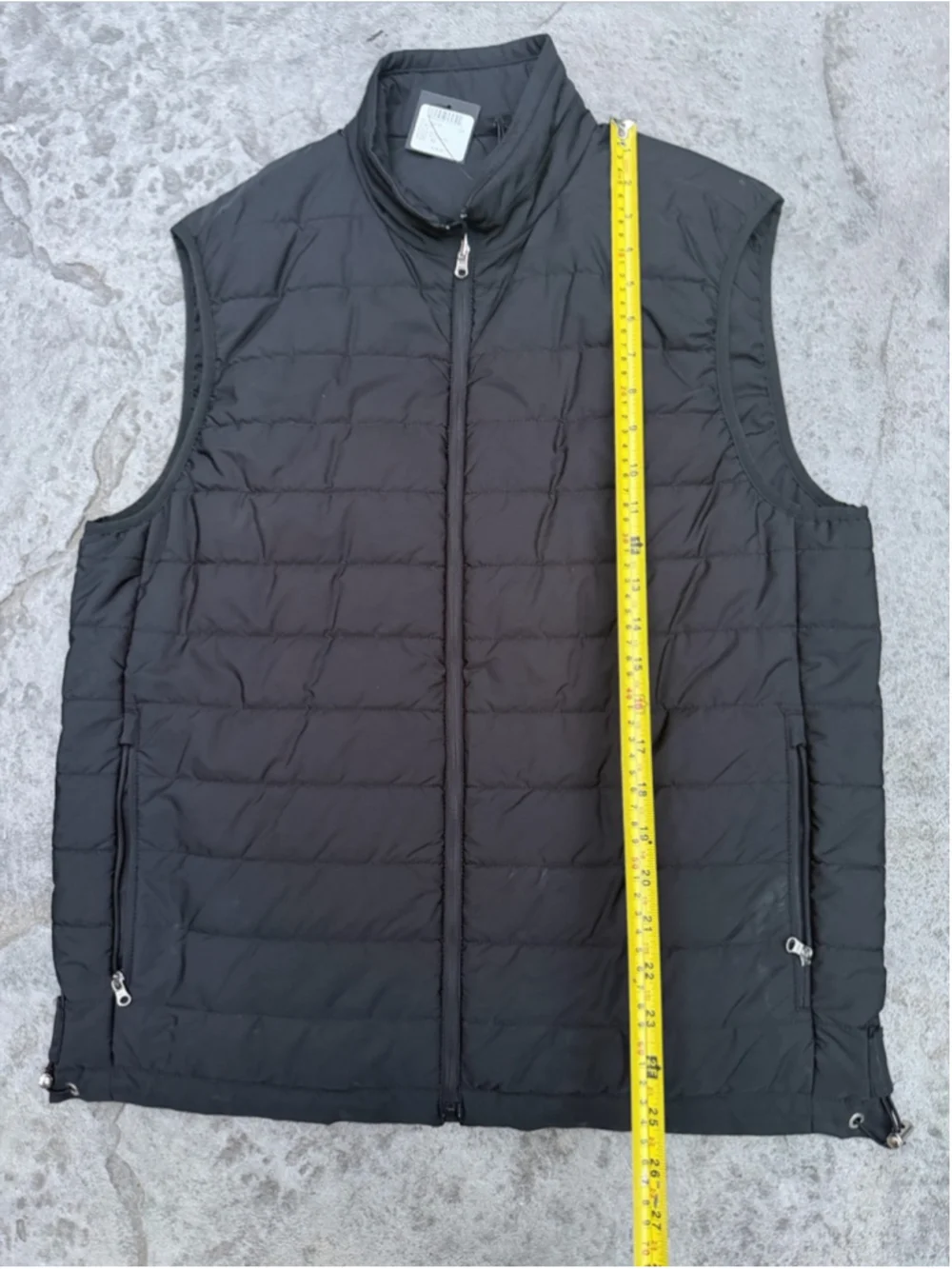 Club Monaco Black Quilted Lightweight Vest Size M New With Tags